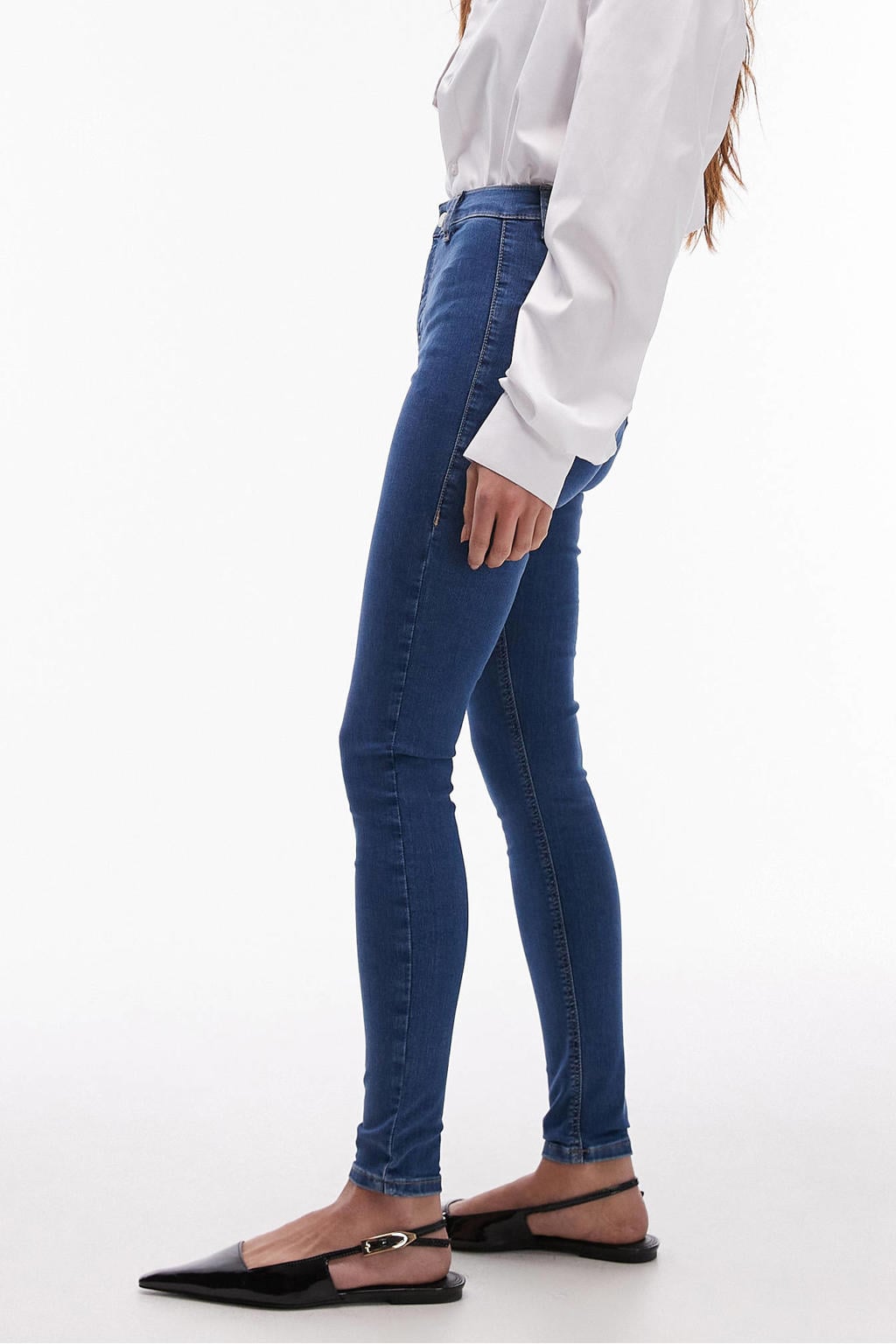 TOPSHOP skinny jeans - medium blue denim