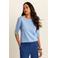 Expresso pullover lichtblauw gebreid