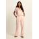Expresso wide leg high waist broek lichtroze