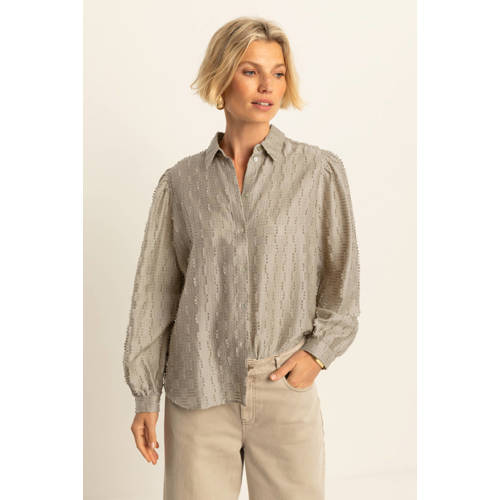 Expresso blouse taupe afbeelding