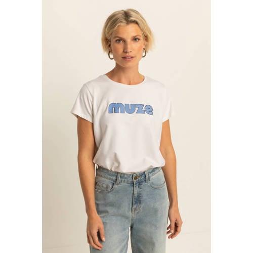 Expresso T-shirt wit afbeelding