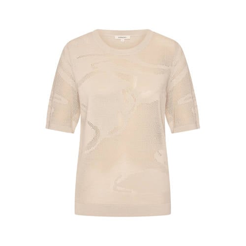 Expresso gebreide trui beige afbeelding