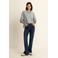 Expresso gestreepte blouse blauw