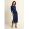 Expresso midi jurk donkerblauw