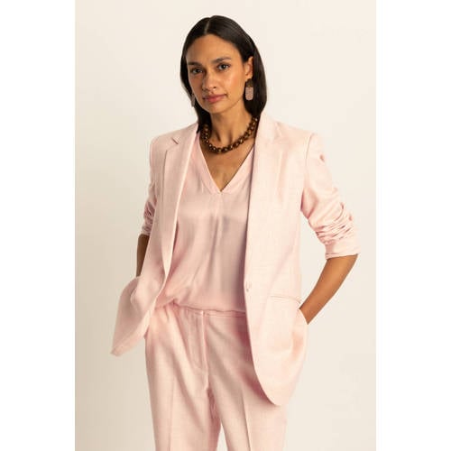 Expresso regular blazer lichtroze afbeelding