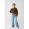 Shoeby high waist flared jeans light blue denim