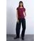 TOPSHOP T-shirt donkerpaars