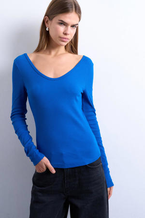 longsleeve blauw
