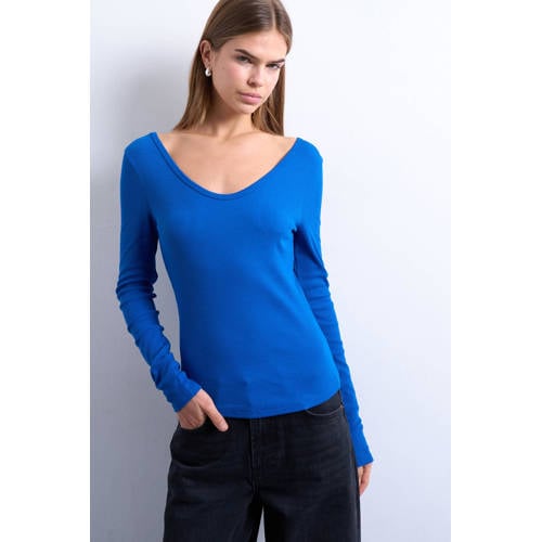 TOPSHOP longsleeve blauw afbeelding