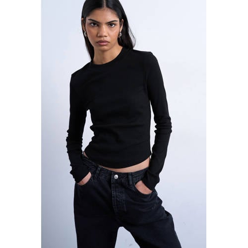 TOPSHOP longsleeve zwart afbeelding