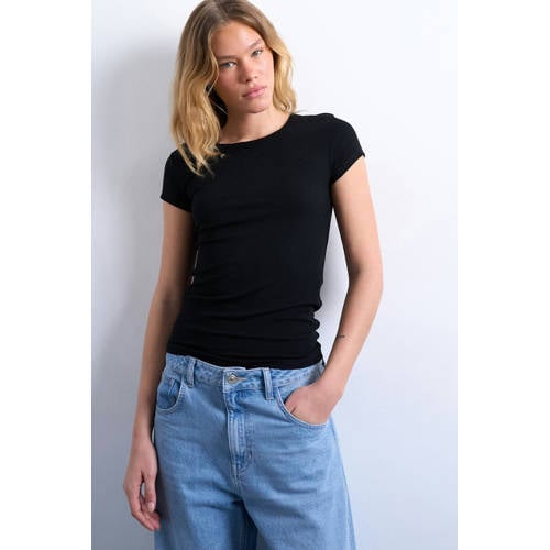 TOPSHOP T-shirt zwart afbeelding