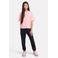 New Balance T-shirt lichtroze