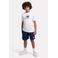 New Balance sportset blauw/wit