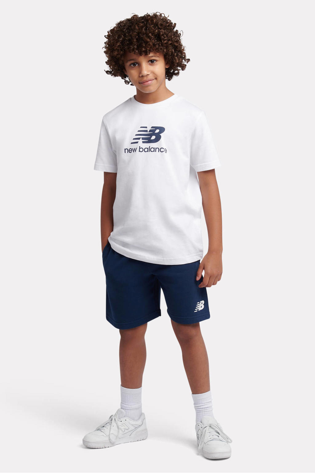 New Balance sportset blauw/wit