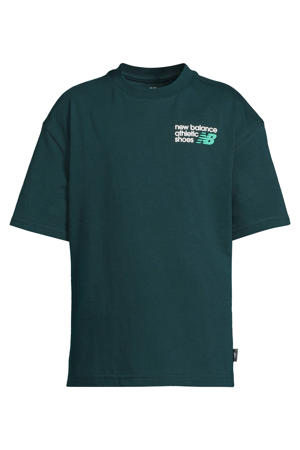 T-shirt petrol