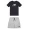 New Balance korte broek;t-shirt zwart