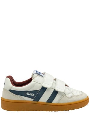 Eagle Strap sneakers wit/donkerblauw