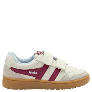 Eagle Strap sneakers wit/roze