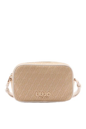 crossbody tas beige
