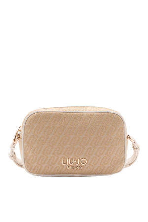crossbody tas beige