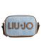 Liu Jo denim crossbody tas blauw