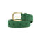 Fabienne Chapot suède riem Cut it Out Heart groen