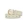 Fabienne Chapot suède riem Cut it Out Heart ecru