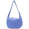 Fabienne Chapot doorgestikte crossbody tas Fabio Maxi blauw