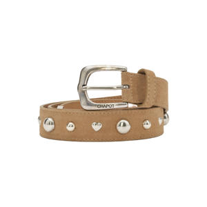 suède riem Play of Studs camel