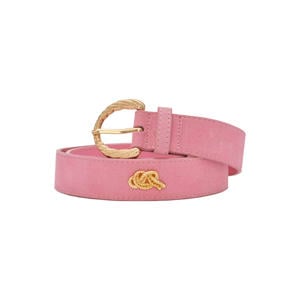 suède riem Studded Marina roze