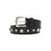 Fabienne Chapot leren riem Play of Studs zwart