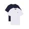 Lyle & Scott T-shirt - donkerblauw / wit (set van 2)
