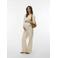 VERO MODA MATERNITY denim wide leg zwangerschaps casual broek ecru
