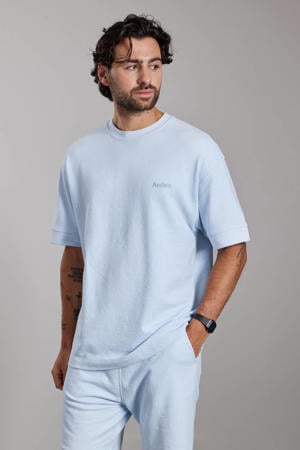 oversized T-shirt blauw
