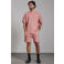Aeden oversized T-shirt roze