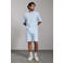 Aeden regular sweatshort blauw