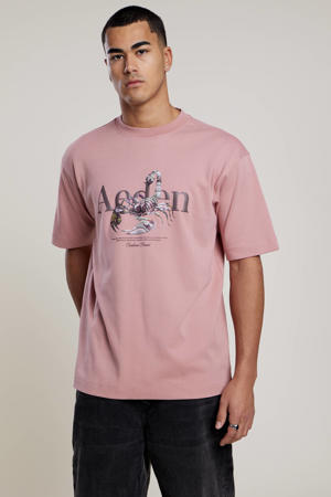 regular T-shirt roze
