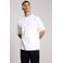 Aeden oversized T-shirt met backprint wit