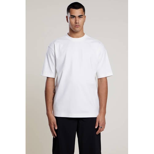 Aeden oversized T-shirt met backprint wit afbeelding