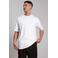Aeden oversized T-shirt met backprint wit