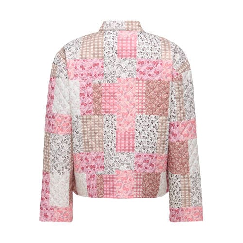 JDY shacket quilted roze afbeelding