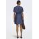 JDY A-lijn jurk dark blue denim