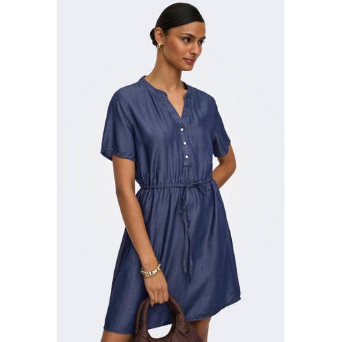 JDY A-lijn jurk dark blue denim afbeelding