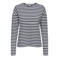 JDY gestreepte longsleeve donkerblauw