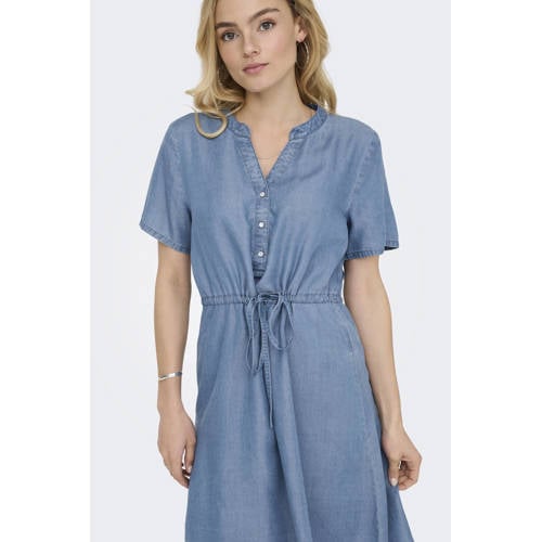 JDY A-lijn jurk medium blue denim afbeelding