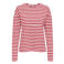 JDY gestreepte longsleeve rood