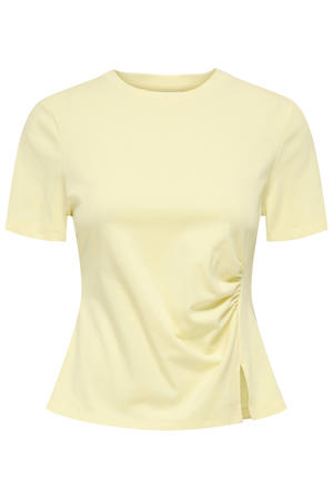 T-shirt lichtgeel