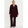 YOEK regular blazer donkerrood