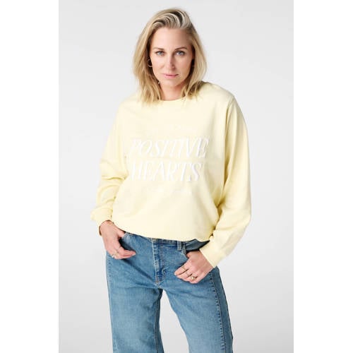 MS Mode sweater geel afbeelding