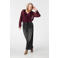 MS Mode blouse donkerrood